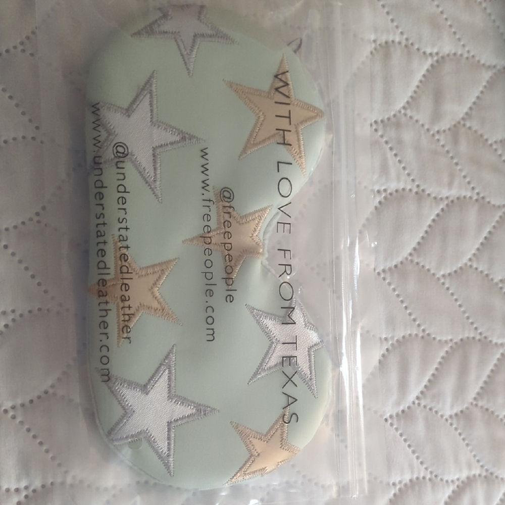Free People Mint Sleep Mask